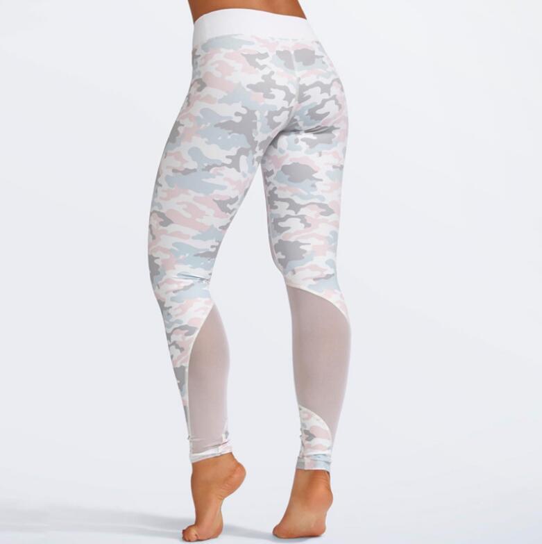 Camouflage Print Top & Leggings Set